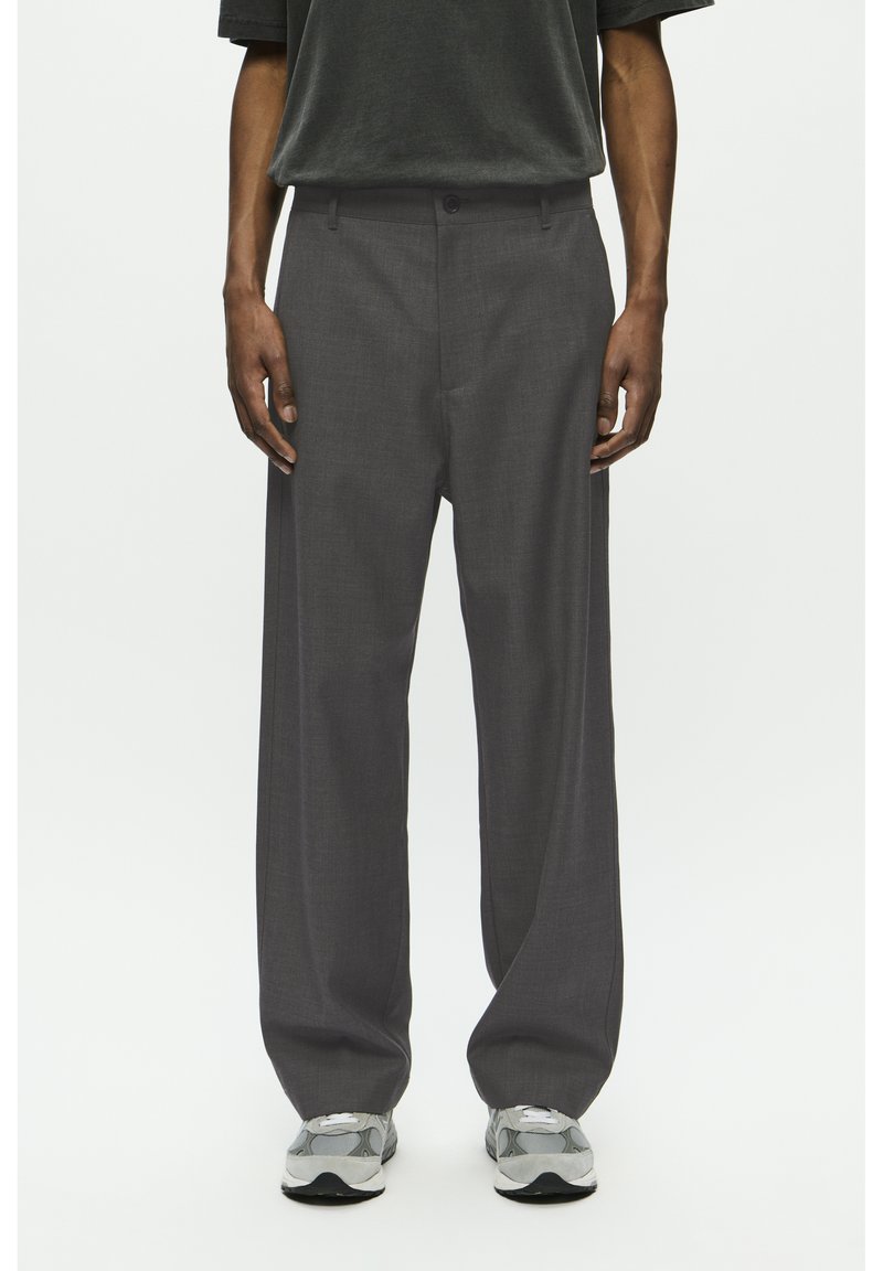 WOOD WOOD HENRY  - Kelnės - dark grey melange