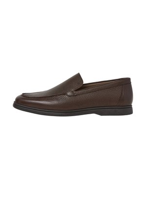 Zakelijke loafers - dark mocca brown
