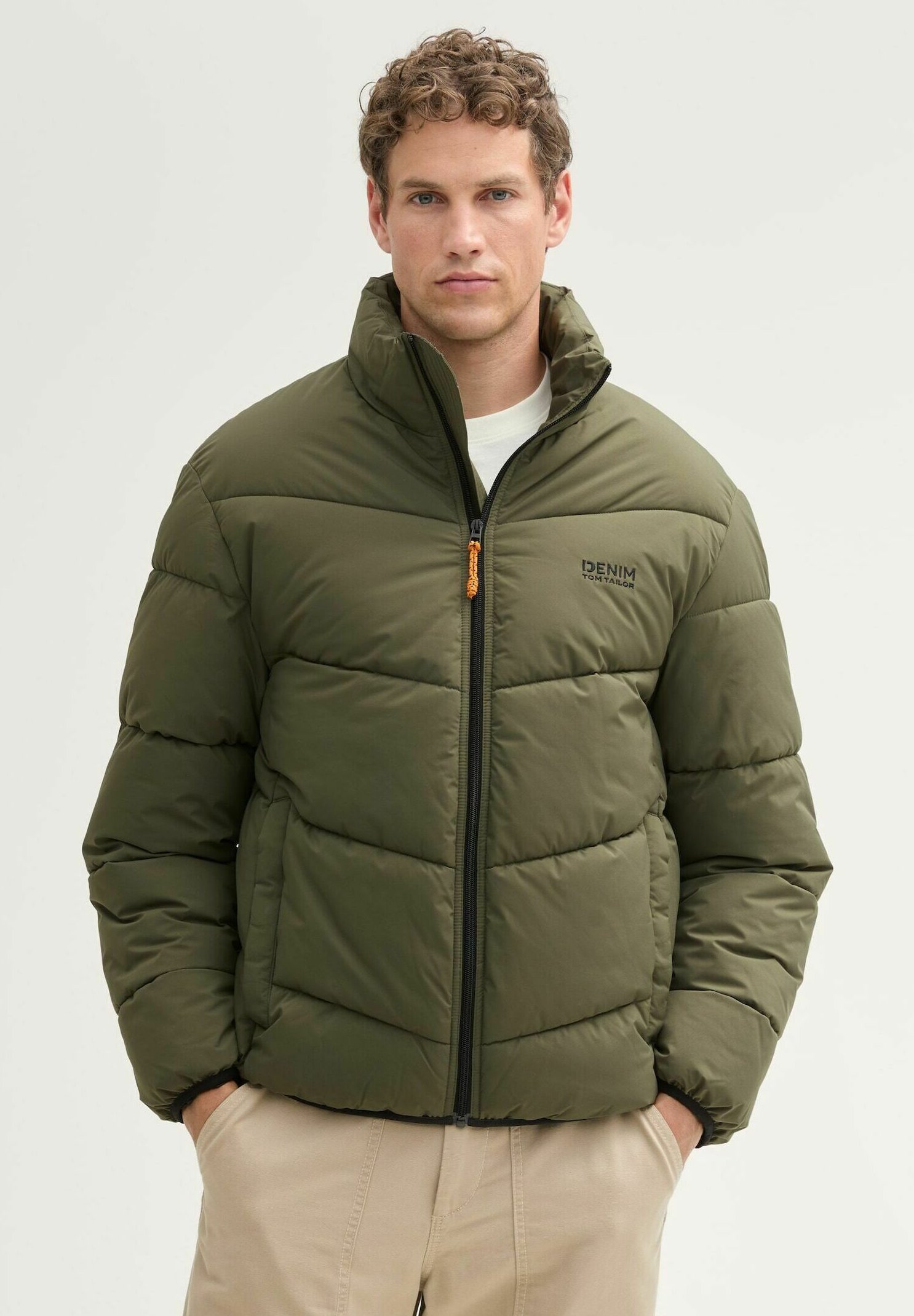 TOM TAILOR DENIM Winter jacket - urban olive green/olive - Zalando