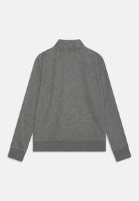 GANT SHIELD HALF ZIP UNISEX - Sudadera - charcoal melange