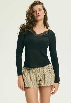 ESOTIQ, MESHBASE - Langarmshirt - grey