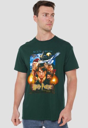 Cotton Soul, HARRY POTTER MOVIE POSTER - Print T-shirt - dark green