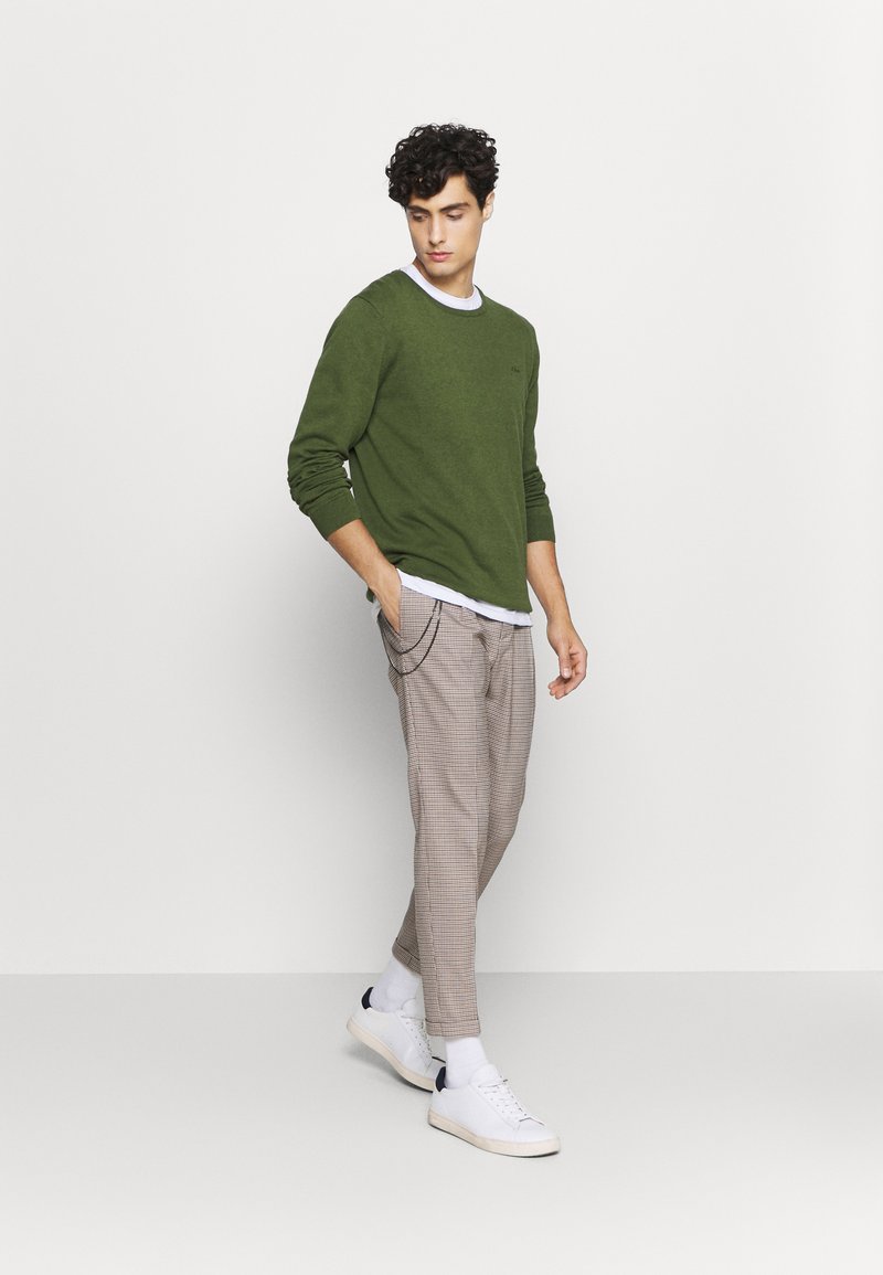 Herren Strickjacken | s.Oliver Strickpullover khaki/oliv/oliv - ZV43456 Herren Strickjacken | s.Oliver Strickpullover khaki/oliv/oliv - ZV43456