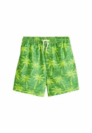 REGULAR FIT - PRINTED SWIM  - Rövidnadrágok - yellow palm tree