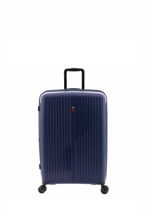 Wheeled suitcase - blue