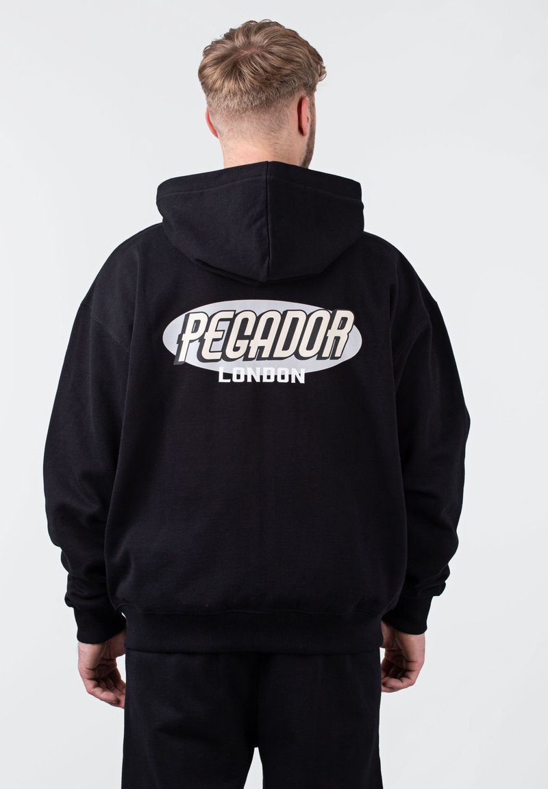 Pegador Sweater met rits zwart