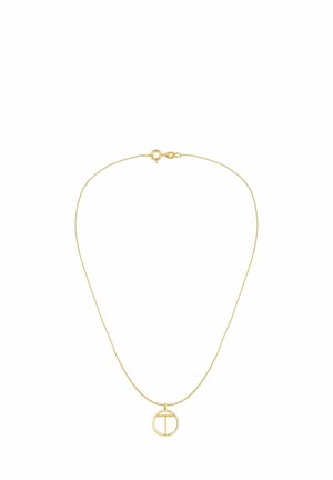 INITIAL LETTER-T - Halskette - yellow gold-coloured