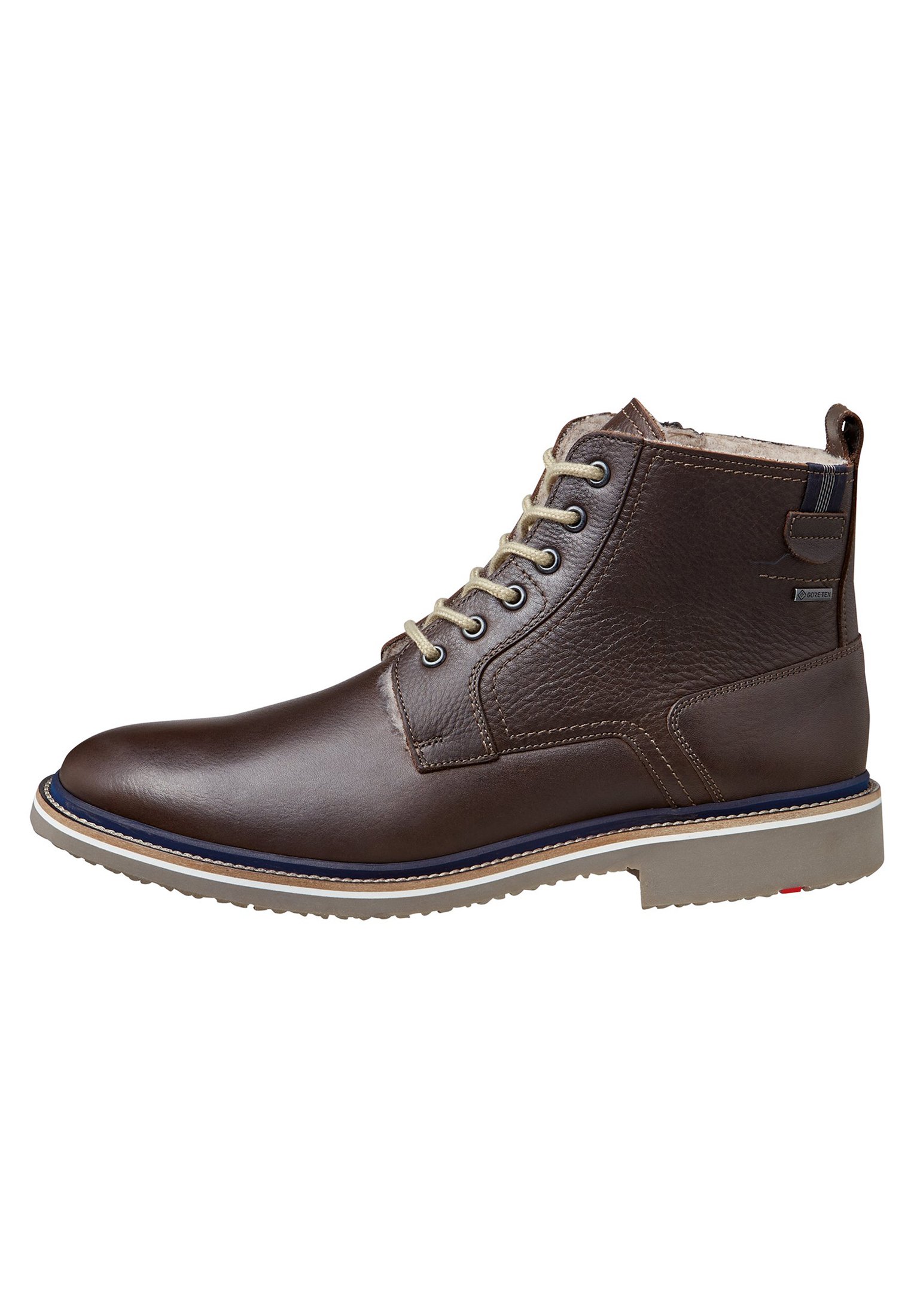 Lloyd Braune GefÃ¼tterte Stiefeletten Ankle Boots Braune Stiefel