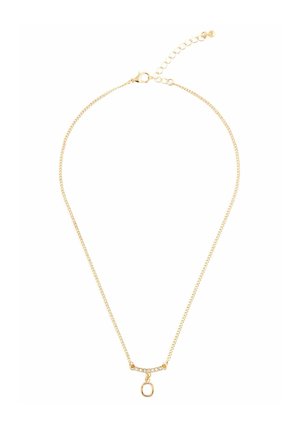INITIAL - Náhrdelník - gold tone o