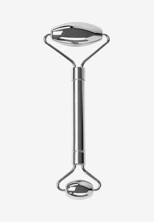 FACIAL ROLLER - STAINLESS STEEL - Skincare tool - chrome