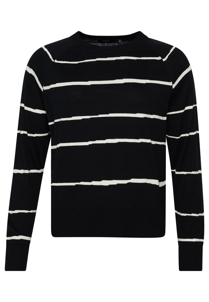 Damen Strickjacken | Superdry Strickpullover black stripe/schwarz - IQ75350 Damen Strickjacken | Superdry Strickpullover black stripe/schwarz - IQ75350