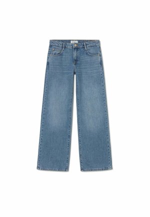 Brownie, JEANS 5 BOLSILLOS BASICO - Pernera ancha - azul medio