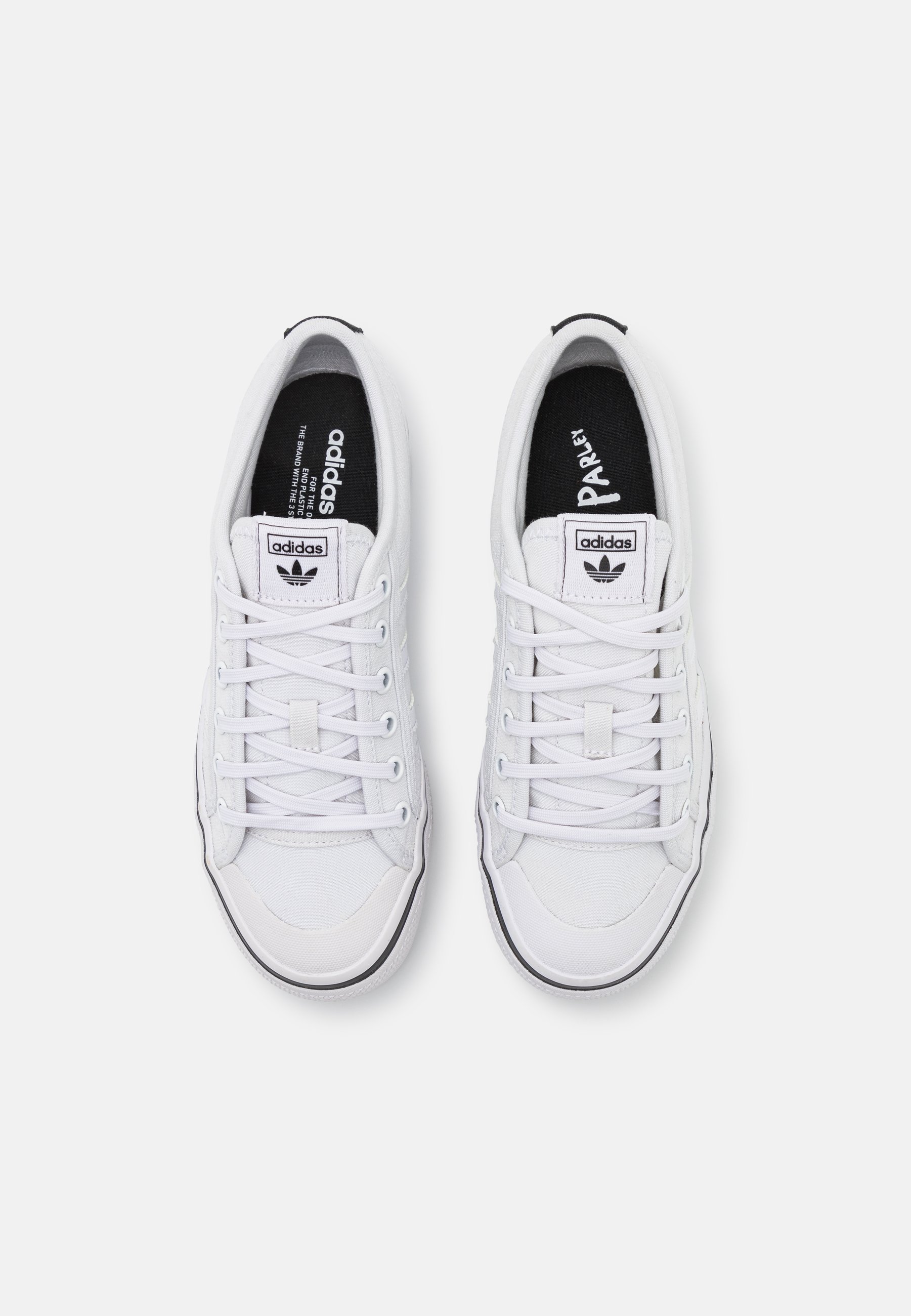 adidas Originals NIZZA PLATFORM - Sneakers laag - white/wit - Zalando.be