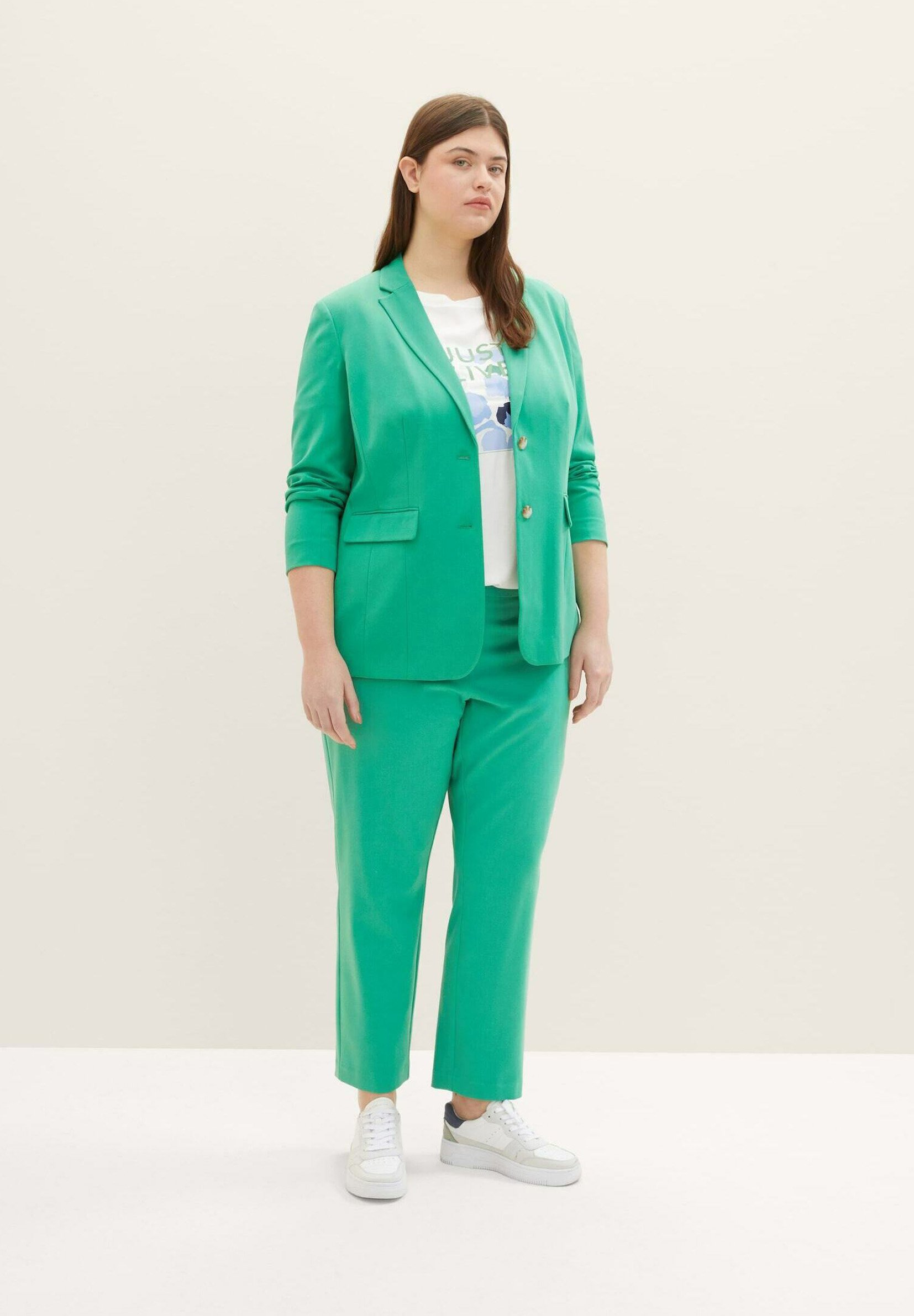 Blazer Femme Tom Tailor - Coupe Normale, Longueur Dos 61 Cm (taille M), Poches Plaquées, Matière Douce - 5