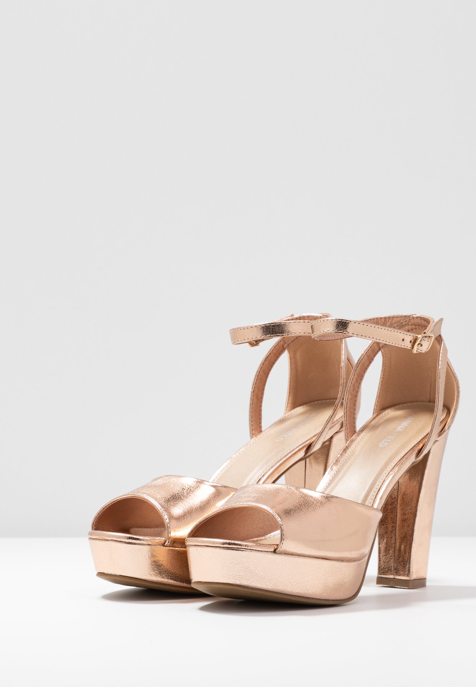 Anna Field Sandaler med høye hæler - rose Anna Field Sandaler med høye hæler - rose