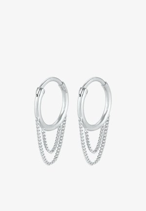 Elli HOOPS CHAINS - Auskari - silberfarben