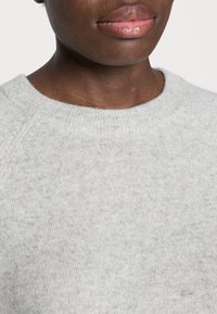 Samsøe Samsøe BOSTON O NECK - Camisola - white melange