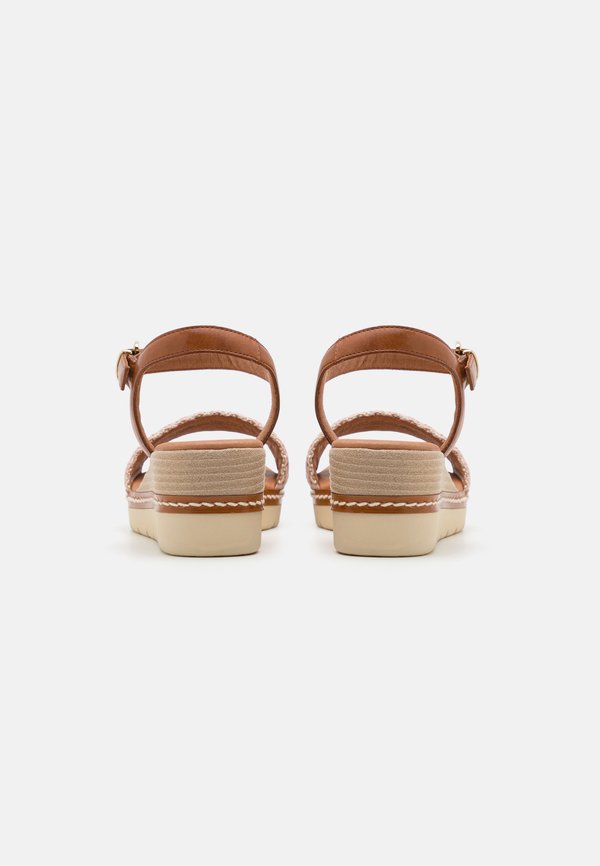 Wedge sandals - nude3