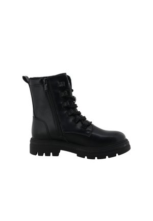 TOM TAILOR, BOOTS - Platform ankle boots - black