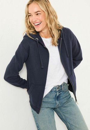 REGULAR FIT - ZIP THROUGH  - Sweatjacke - navy