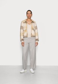 Samsøe Samsøe NIKA V NECK - Camisola - oatmeal