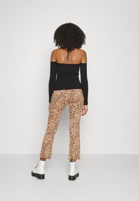 Weekday HALTER CUT OUT LONG SLEEVE - Camisola de manga comprida - black