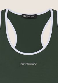 Freddy Reggiseno sportivo con sostegno medio - dark green