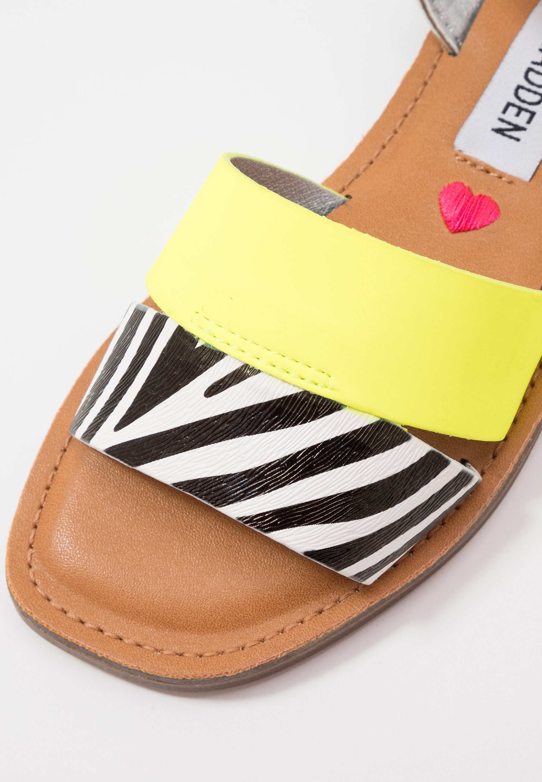 Steve Madden JALEXNDR - Sandaler - white/silver Steve Madden JALEXNDR - Sandaler - white/silver
