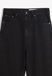 Bershka Džínsy baggy - black