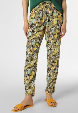 Broek - grün mehrfarbig