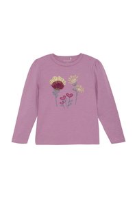 Minymo Langarmshirt - mauve orchid