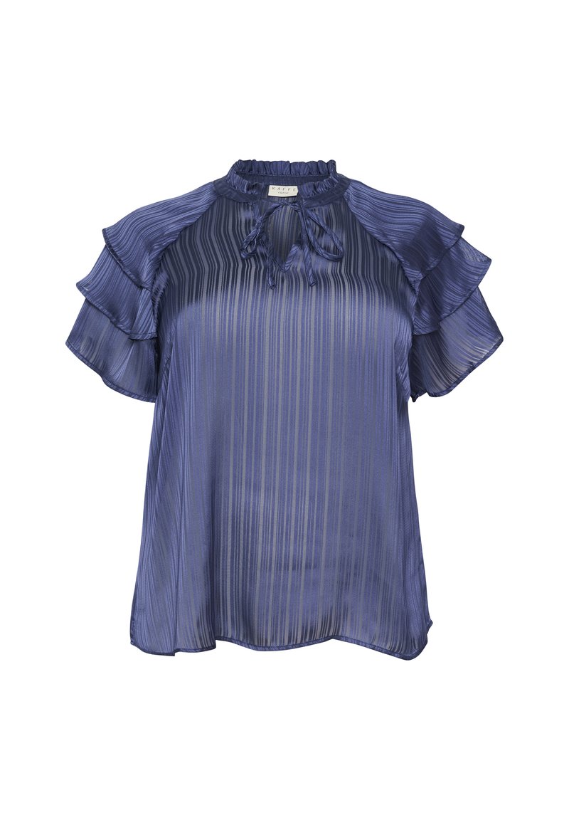 Kaffe Curve Blouse blauw