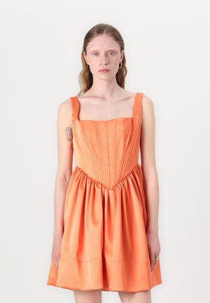 Malina LIVIA DROP WAIST - Juhlamekko - papaya