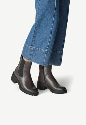 Bottines à plateau - dk grey