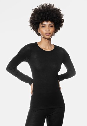 SERIE LOVE - Pyjamashirt - schwarz