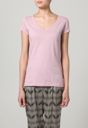 Camiseta estampada - mauve