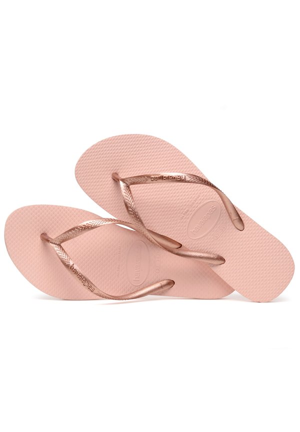 HAVAIANAS FLIP FLOP SLIM - Pool shoes - ballet rose2