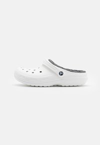 Crocs - CLASSIC - Slippers - white/grey Thumbnail Image 1