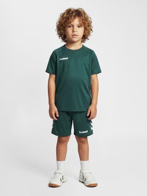 Hummel, HMLPROMO KIDS SET UNISEX - T-shirts print - june bug