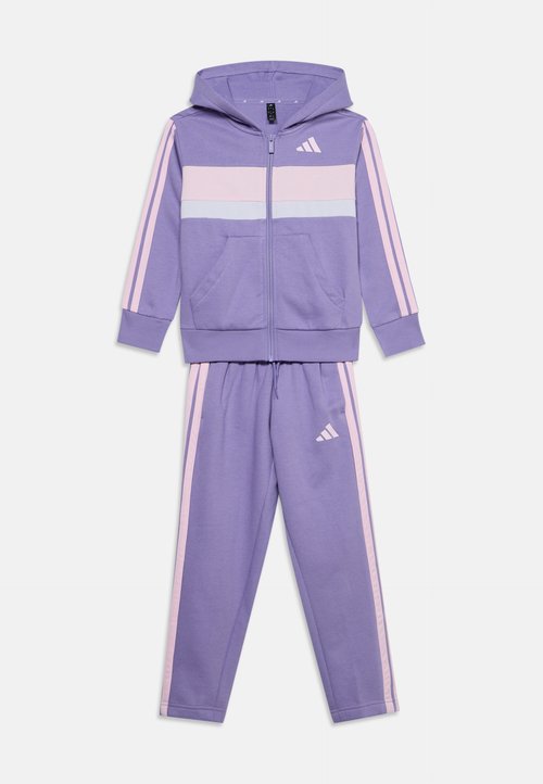 adidas TIBERIO UNISEX SET - Tracksuit - magic lilac/clear pink/frozen purple — photo 2