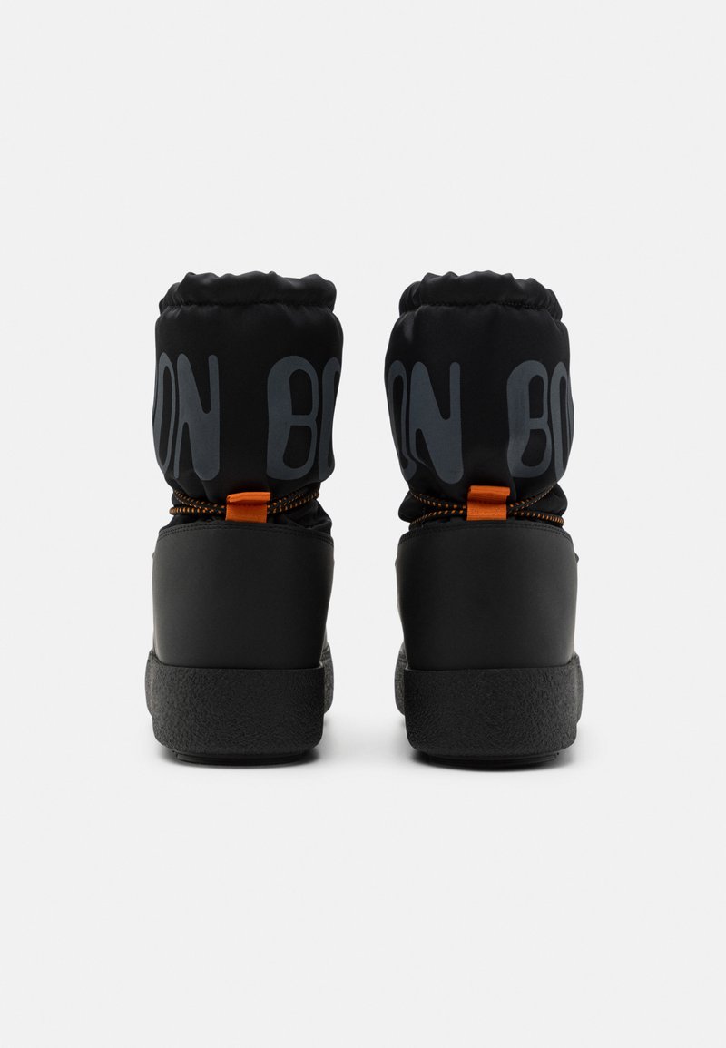 Moon Boot MTRACK POLAR - Snowboot/Winterstiefel - black/orange 
