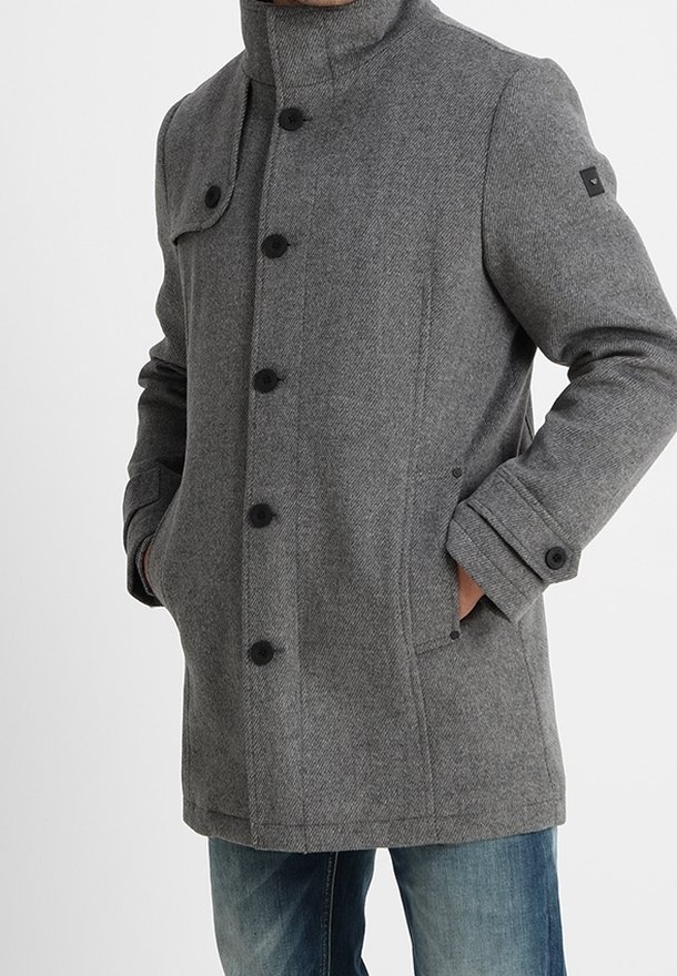 TOM TAILOR Halflange jas - anthracite