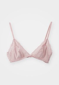WIRE FREE TRIANGLE SOFT STRETCH LACE - Kolmnurklõikega rinnahoidja - pink