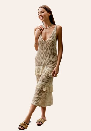 Abito in maglia - apricot