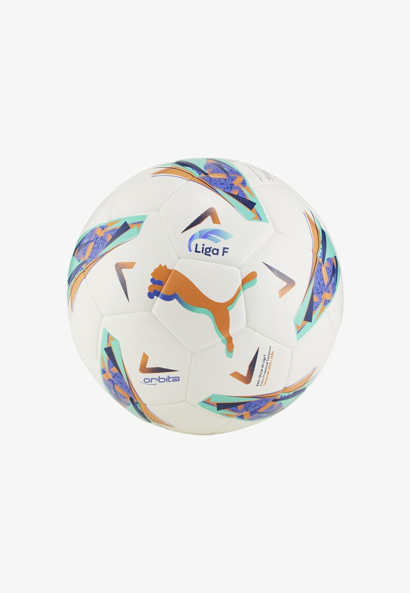 Puma ORBITA LIGA F HYBRID - Balón de fútbol - white multi colour