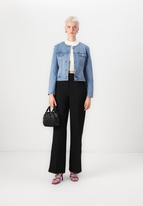 ONLKATHY ROUND COLLAR  - Denim jacket4