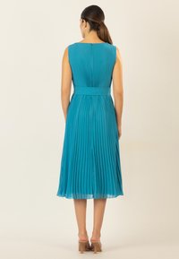 Apart MIDI-PLISSEE - Freizeitkleid - türkis
