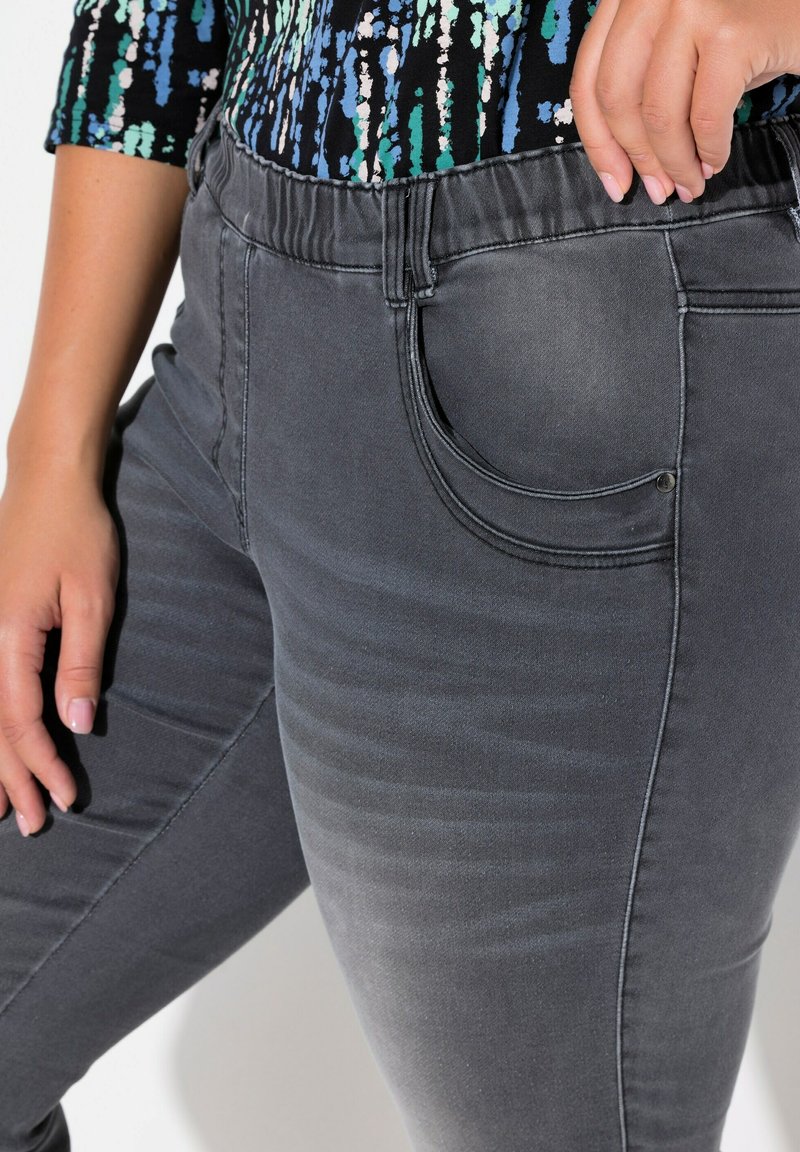 Jean Skinny Ulla Popken Femme - 100% Coton Taille Grande