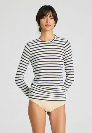 THYRA SAILOR - Longsleeve - 197 reverse denim stripe