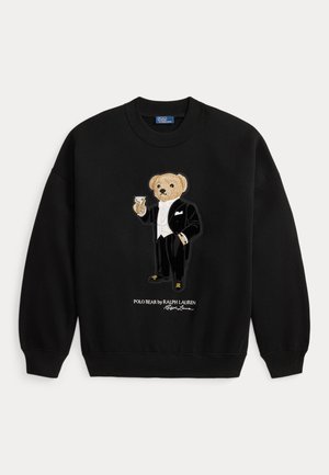 Polo Ralph Lauren, MARTINI POLO BEAR FLEECE CREWNECK - Суитшърт - polo black